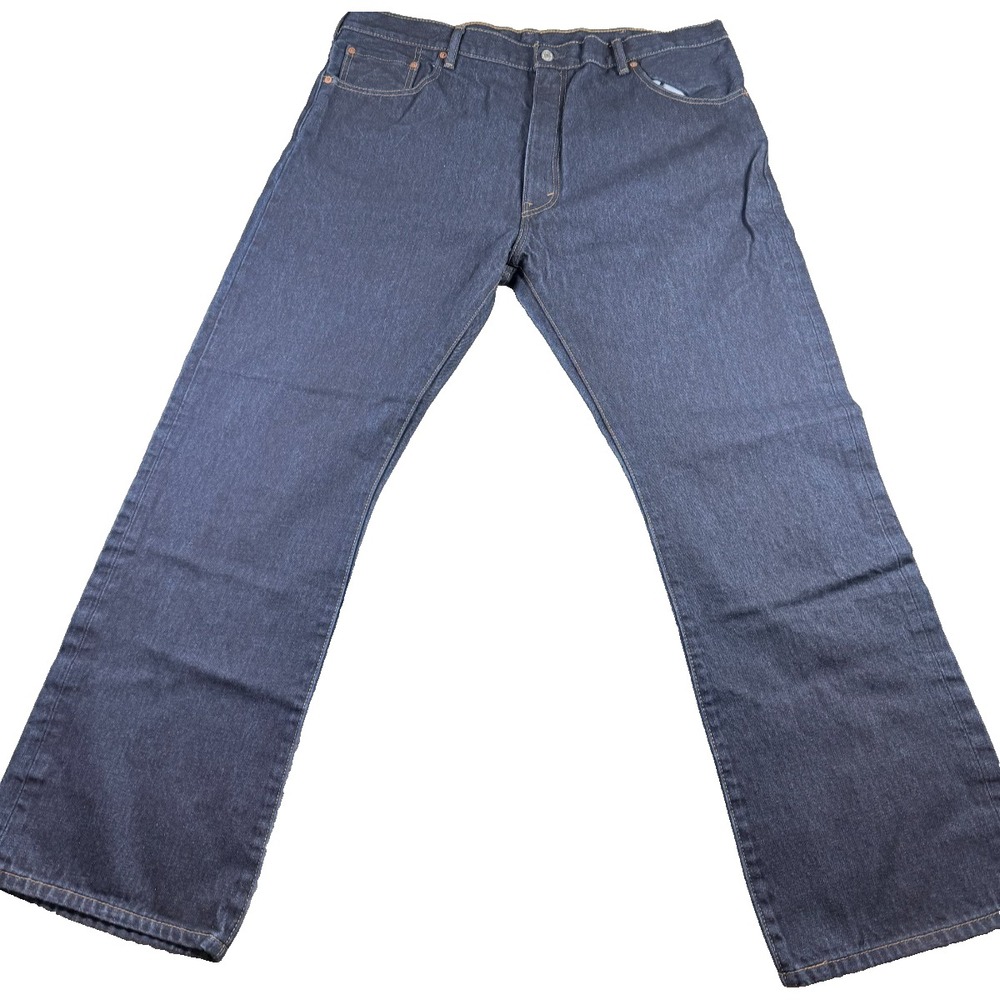 Levi's 517 Bootcut Jeans Mens 42x32 Dark Wash‎ Denim Western Cowboy